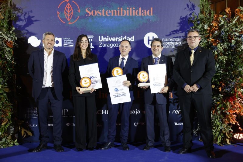 Premio del Clúster de la Energía de Aragón (CLENAR) al proyecto “Plan Complementario de Energía e Hidrógeno renovable” edición 2025 en la categoría Sostenibilidad y Medio Ambiente